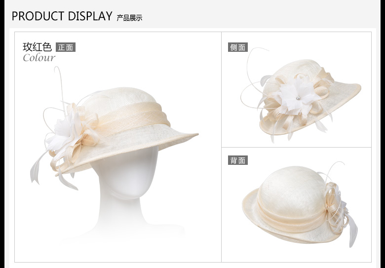 時尚麻紗帽定制，防紫外線遮陽帽，產品展示