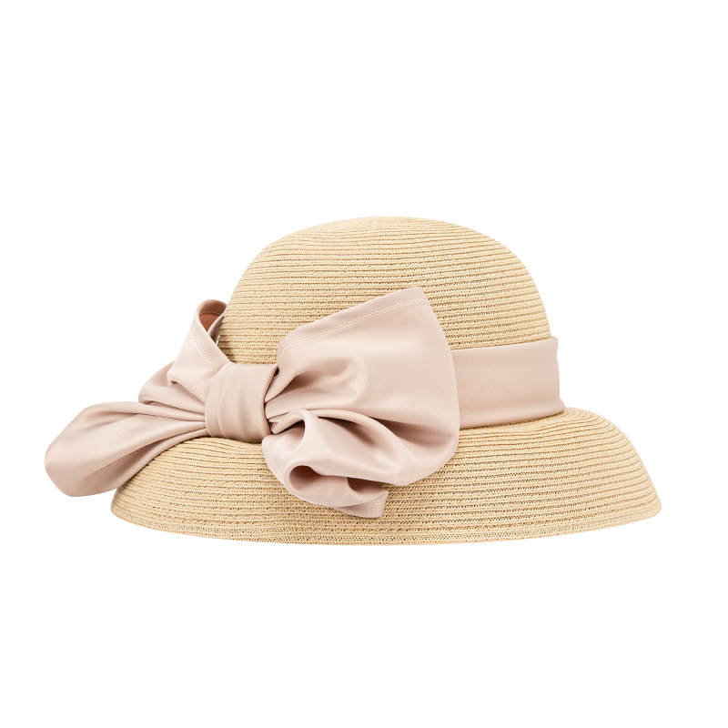 23新款草帽波西米亞風情度假風休閑遮陽折疊帽赫本風優雅